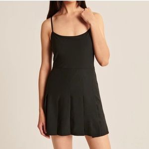 Abercrombie & Fitch Pleated Traveler Mini Tennis Dress.